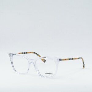 Burberry BE2390 3889 Eyeglasses Square 52mm Transparent Frame